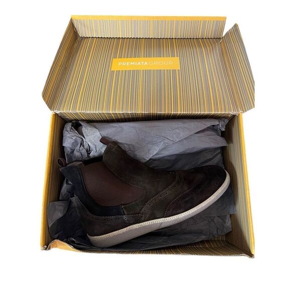 Premiata Calf Suede Flat Shoes - NWT Premiata Stevend 7899M sneakers - women - Calf Leather  main image 3